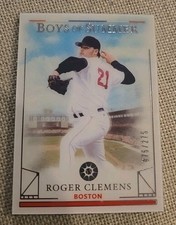 2024 Panini Boys of Summer Red #/275  Roger Clemens #70