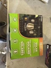 Solar LED String Lights with Remote