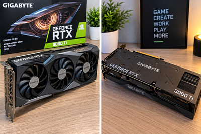 GIGABYTE NVIDIA GeForce RTX 3060 Ti Grafikkarte 8-Pin Lüfter/Kühlkörper