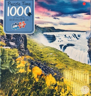 Trefl Red 1000 Piece Puzzle - Háifoss Waterfall, Iceland