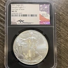U.S. Mint 2021 $1 American Silver Eagle Heraldic Eagle T1 NGC MS70 FDOI