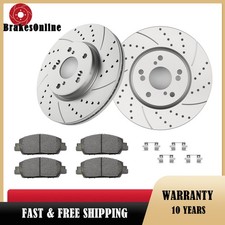 Front Brake Rotors Pads Kits for Honda Accord...