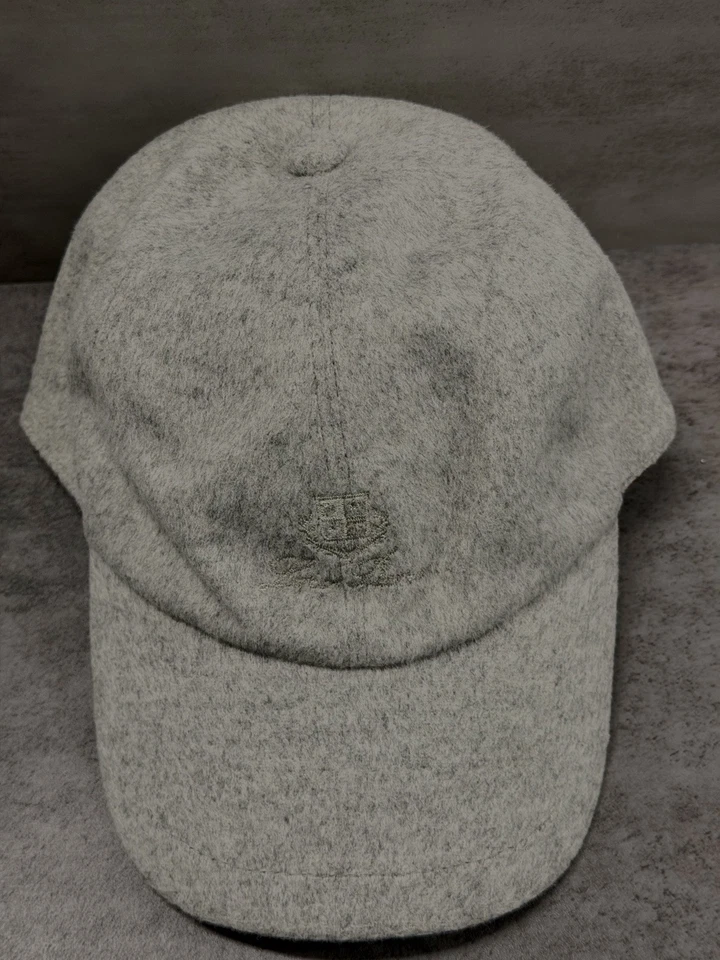 Gorra de béisbol Loro Piana para hombre negra con logotipo sistema de tormenta de cachemir talla grande Foto 2 de 4