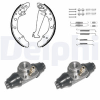 Bremsbackensatz Hinterachse FüR Audi Seat Skoda VW A2 Arosa Cordoba Vario Ibiza
