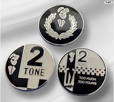2Tone & Ska Pin Badges, The Specials, The Beat, Walt Jabsco, Madness Dance Craze
