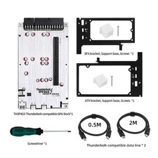 TH3P4G3 GPU Dock External GPU Dock w/6.6FT Cable for Thunderbolt Graphics Card