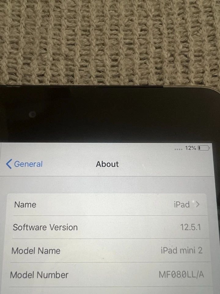 Apple IPAD MINI 2 WIFI CELL AT&T 32GB Space GRAY AT&T MF080LL/A - Image 4 of 4