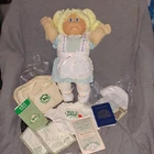 Cabbage Patch Kids World Travelers Elaine Ivy Holland 1982 16in Bag Passport