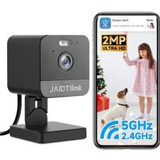 Smart 1080P Indoor Security Camera with WiFi, Motion Detection  HD Night Vision