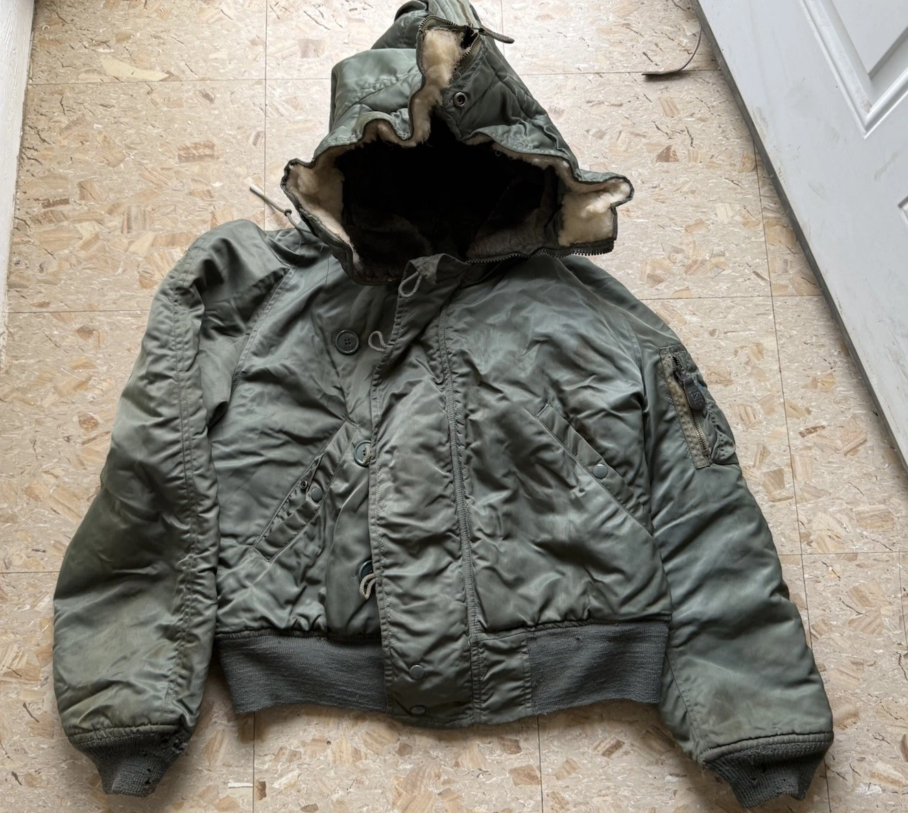 1975 N-2B Dakota Industries Flight Bomber Jacket Men’s Medium (AS IS) Read Desc