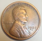 1922 D Lincoln Cent Penny Weak Reverse Denver Mint Circulated