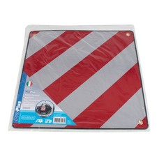 PROPLUS 361230 Alu-Warntafel Warnschild REFLEKTIEREND 50x50cm für Italien