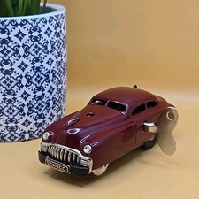 Vintage Germany U.S. Zone - Varianto-Limo - Wind-up Toy Car 3041 with Key  EUC