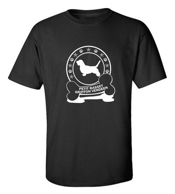 Petit Basset Griffon Vendeen T-Shirt PBGV Dog Lover Tee Gift Apparel