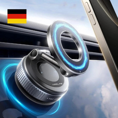 2025 Upgraded Vacuum Magnetic Car Phone Holder for Magsafe Car Mount,