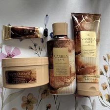 Bath & Body Works Vanilla Cafe Lot - Body Cream, Butter, Hand Cream & Lotion