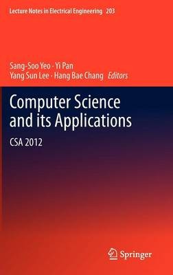 Computer Science and its Applications - 9789400756984