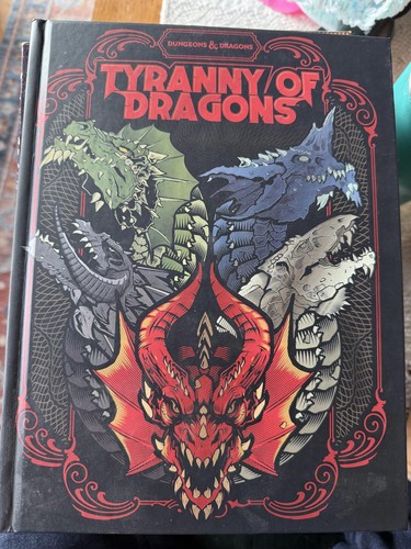 Tyranny of Dragons Hardcover Book