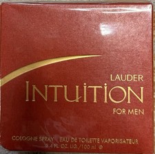Estee Lauder Intuition for Men EDT 3.4 fl oz / 100 ml NIB Sealed Discontinued