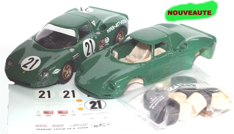 KIT JPS 1/43ème - FERRARI 250LM - 24 HEURES DU MANS 1968 - PIPER ATWOOD - Photo 1/1