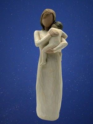 Willow Tree ''Child Of My Heart'' Figurine Susan Lordi Demdaco Mother-Child