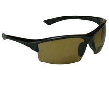 proSPORT Polarized Bifocal Reading Sunglass Brown TR90 Sport 100 to 400