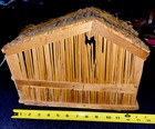 Vintage SEARS Roebuck NATIVITY STABLE Creche Only No Figurines 1970’s Detailed — photo 3