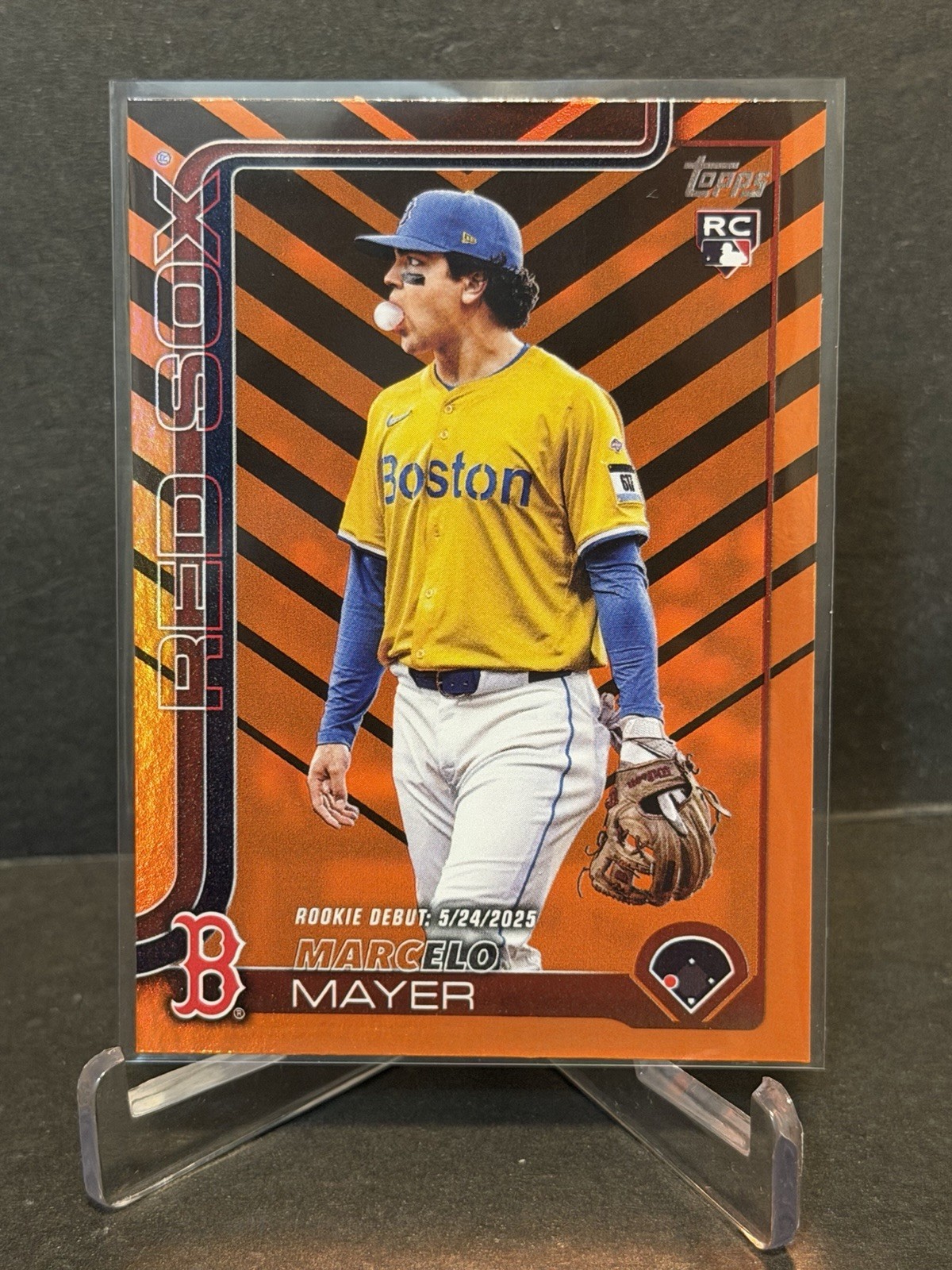 Marcelo Mayer 2025 Topps Update Series  #US105 Holiday RC Red Sox