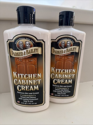 #ad #ad 2 pack PARKER amp; BAILEY Kitchen CABINET CREAM All Woods Clean amp; Shine 16 Fl Oz $29.95