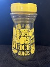 Vintage Yellow Lemonade/Juice Carafe Pitcher Jar w/ Flip-Top Plastic Lid 24oz — photo 3