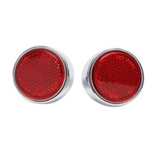 Trim Parts 5287 1958-60 Corvette Rear Reflector Kit Pair Trim Parts 5287 1958-60 Corvette Rear Reflector Kit Pair
