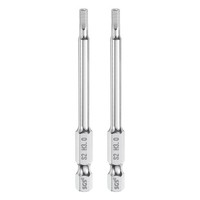 2Stk 3Mm (H3) SechskantschlüSsel-Bohrer,7,6 Cm Lange Magnetische