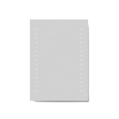 Badspiegel Wandmontage LED Leuchten rechteckig beleuchtet 500 x 700 mm