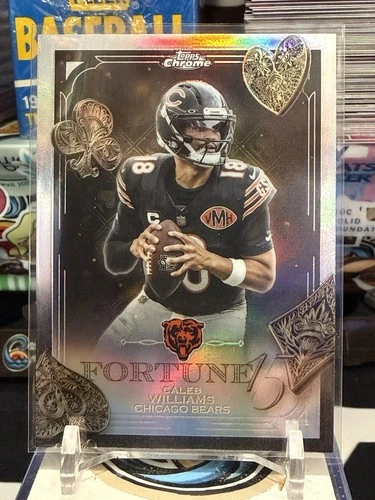 2025 Topps Chrome Caleb Williams Refractor (RAW)