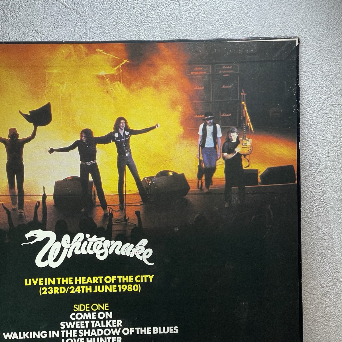 Whitesnake – Live In The Heart Of The City/LP 1980 Polydor 28MM
