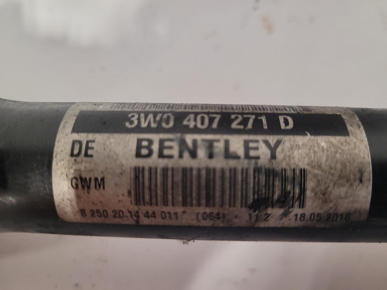 Used Drive Axle Shaft fits: 2017 Bentley CONTINENTAL GT  Grade A