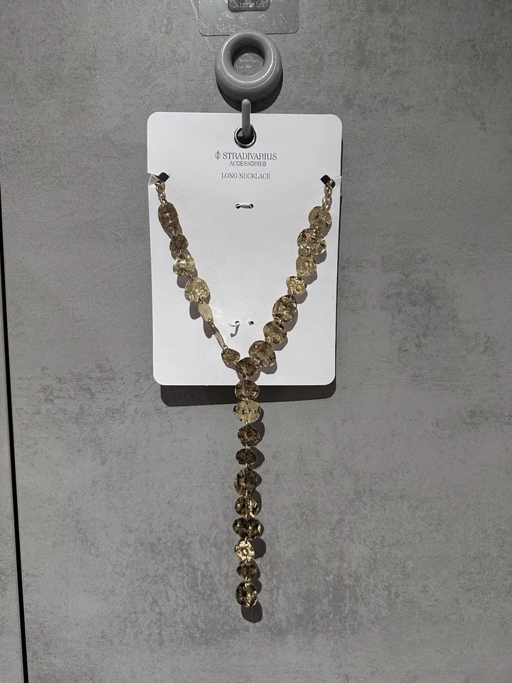 Stradivarius Gold Necklace & Cuff Bracelet Set | Worn Once | RRP £1 1 Each - Image 2 of 4