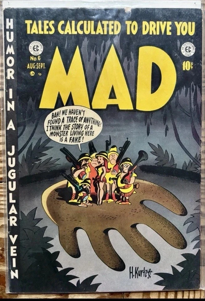 MAD Comics #6 & #7 Lot of 2 Vintage 1953 Magazines RARE HTF VG/F Great Condition - Image 2 of 4