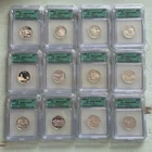 ICG PR69DCAM Silver Statehood Quarter Proof Lot of 12 🇺🇸