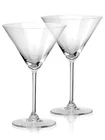 Marquis by Waterford Vintage  Large 10 oz Crystal Martini Glasses Set of 2