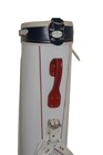 Vintage Don Martin Turf King Fur 35" Golf Bag RARE White Nylon And Leather — photo 5