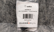 Belkin International Inc Inc001Bk-Bl Usb-C To Ethernet Adapter Power Delivery