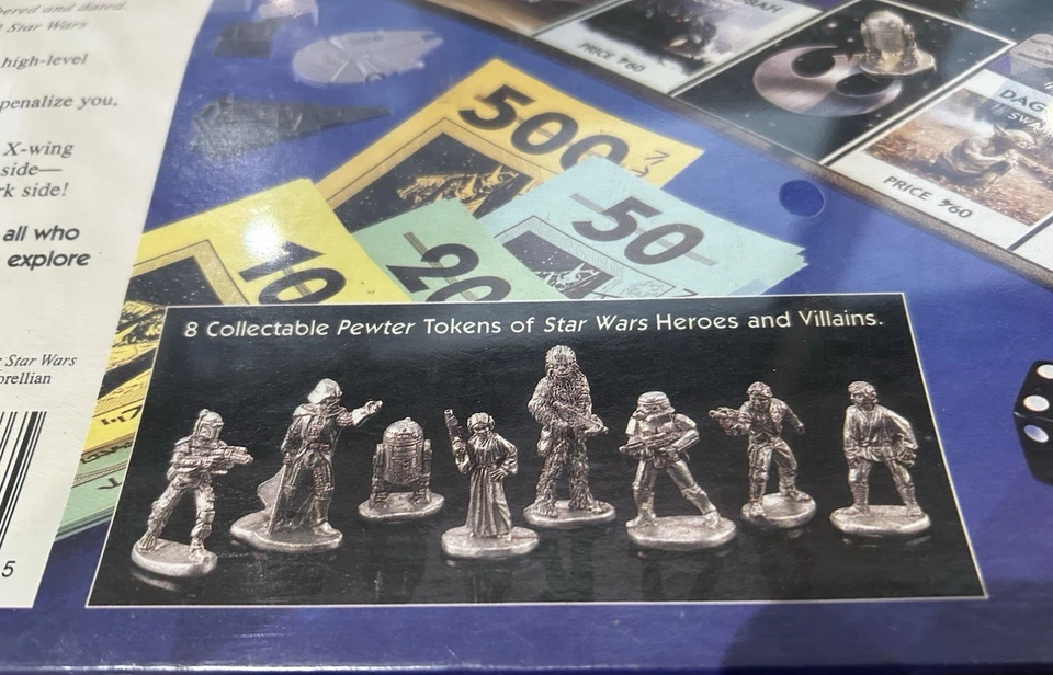 1996 Monopoly Star Wars Limited Collector's Edition Board Game Sealed - Image 3 of 4