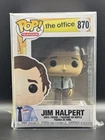 Funko Pop! Vinyl: The Office Jim Halpert #870 Figure with Protector Case
