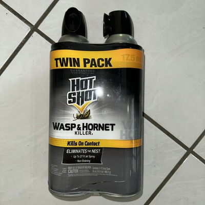 #ad #ad Wasp Hornet Killer Spray Insect Aerosol Kills Entire Nest 35oz Twin Value Pack $13.00
