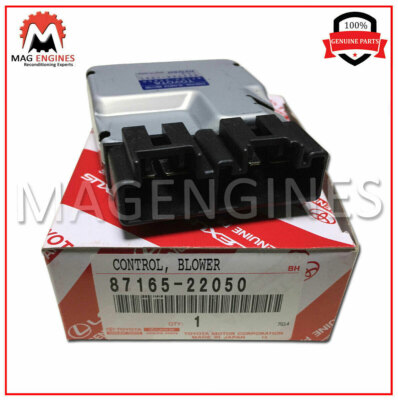 87165-22050 GENUINE OEM BLOWER MOTOR CONTROL 8716522050 | eBay