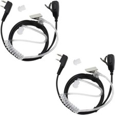 Earpiece Acoustic Tube Headset for Kenwood HYT BAOFENG BF-UV5R 888S Retevis H777