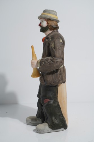 Emmett Kelly Jr Limited Edition Vintage Clown Playing Trumpet Figurine 9780f - Picture 4 of 10