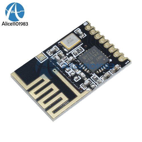 Mini NRF24L01+ SMD 1.27MM wireless transceiver module Small Size