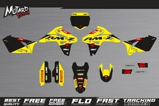 Graphics Kit for Suzuki RMZ 450 2007 Decals Stickers by Motard Design